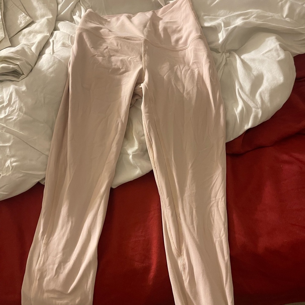 Lululemon align chrome pink leggings